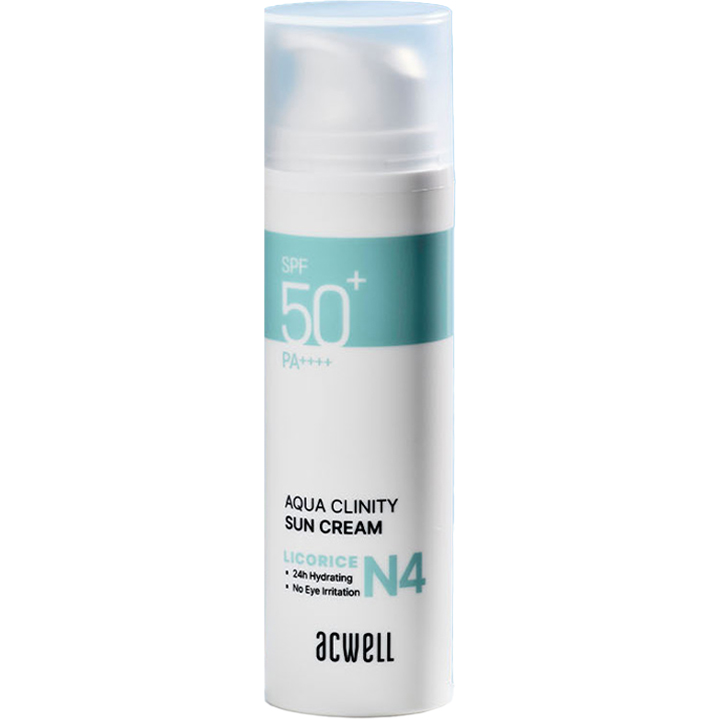 acwell AQUA CLINITY SUN CREAM [SPF50+/PA++++] | Hwahae Global