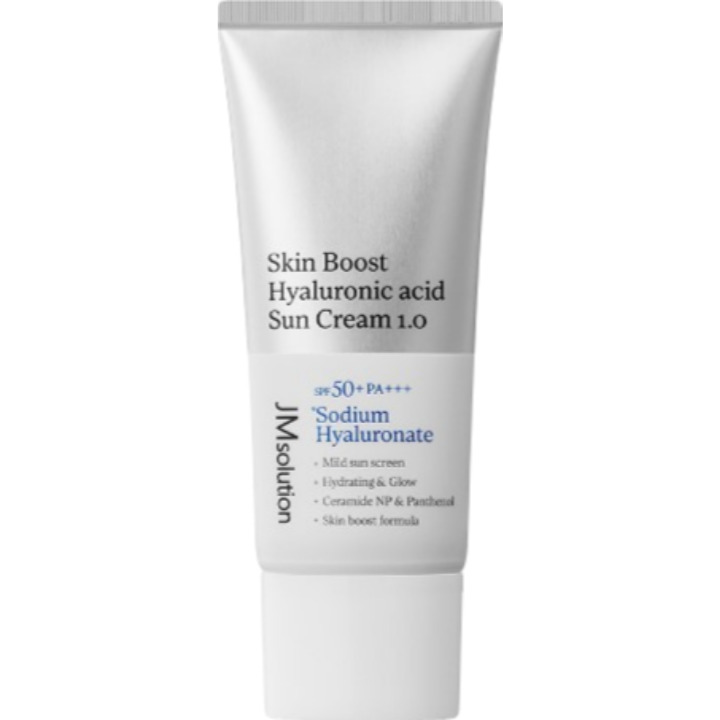 [JM SOLUNTION] JMSOLUTION SKIN BOOST HYALURONIC ACID SUN CREAM 1.0