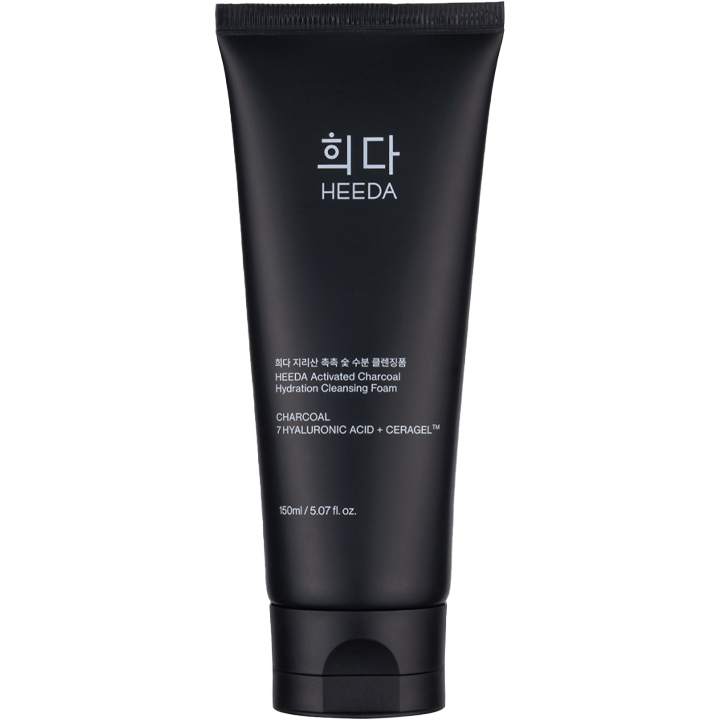 Jirisan 木炭保湿洁面泡沫