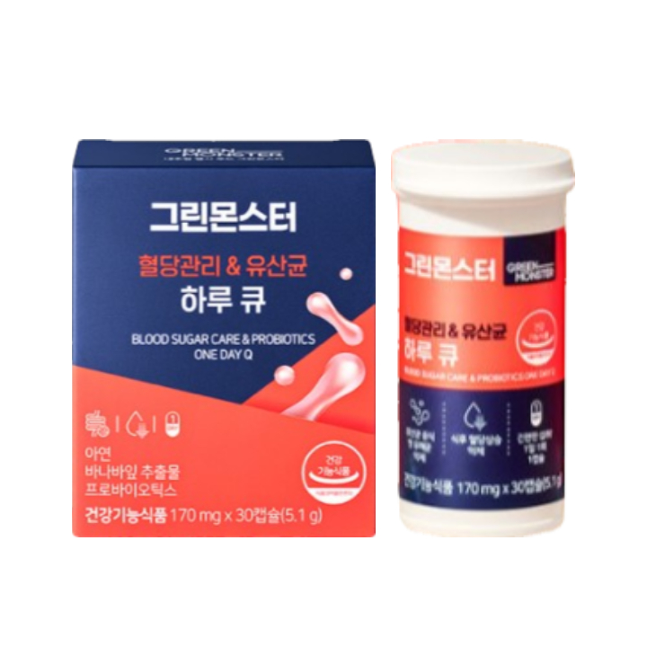 血糖管理和益生菌每日一粒