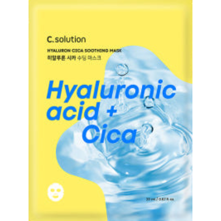 C-Solution Hyaluronic Cica Soothing Mask