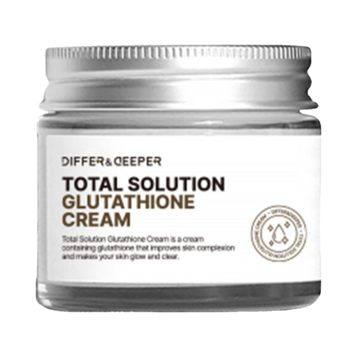 DIFFER&DEEPER TOTAL SOLUTION CREAM [GLUTATHIONE] Reviews for Women | Hwahae