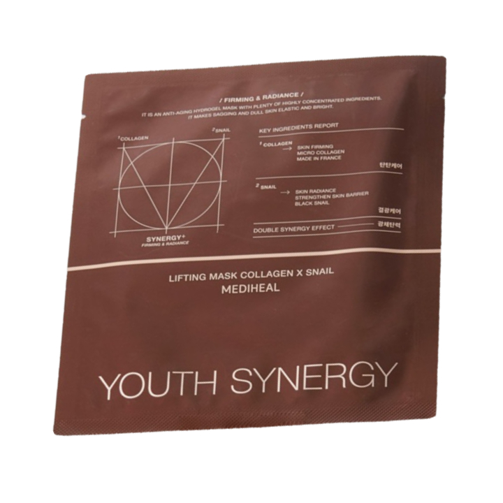 メディヒール ユースシナジーリフティングマスクコラーゲンスネイル