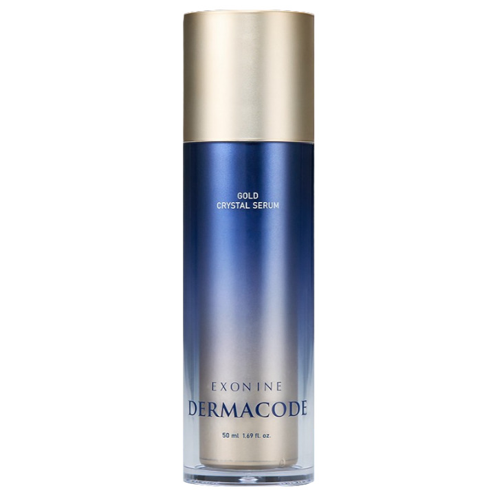 DERMACODE ゴールドクリスタルセラム EXONINE DERMACODE GOLD CRYSTAL SERUM | Ingredients & Benefits
