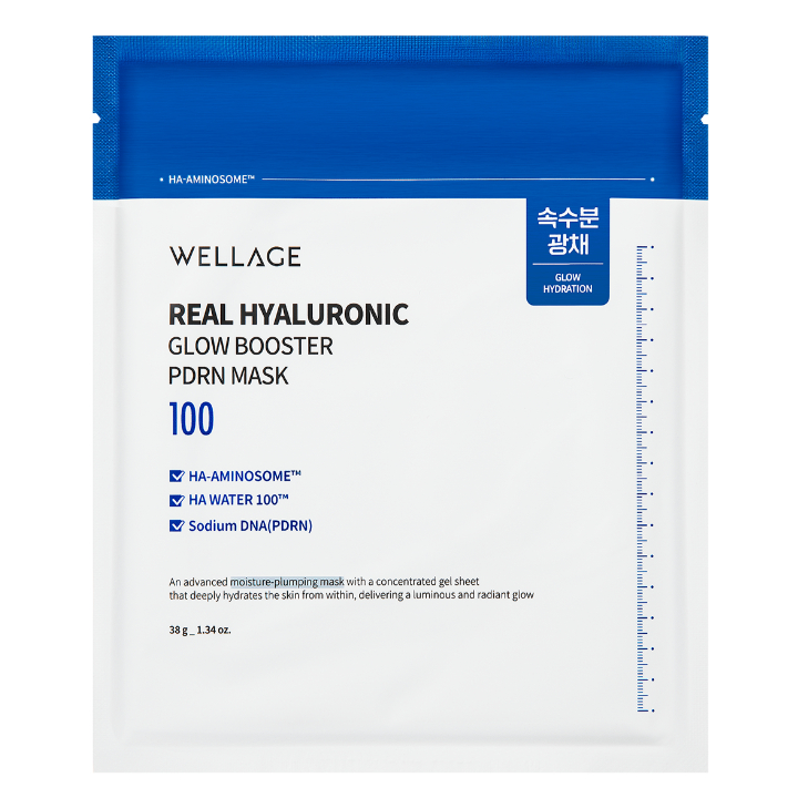 Real Hyaluronic Glow Booster Pdialene Mascarilla