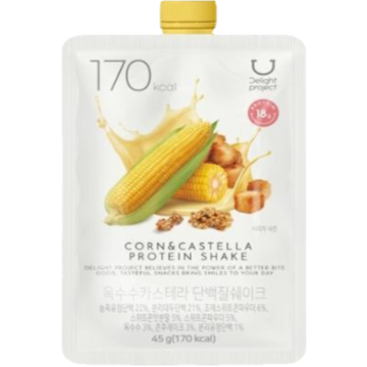 Delightproject PROTEIN SHAKE [CORN & CASTELLA] | Hwahae Global