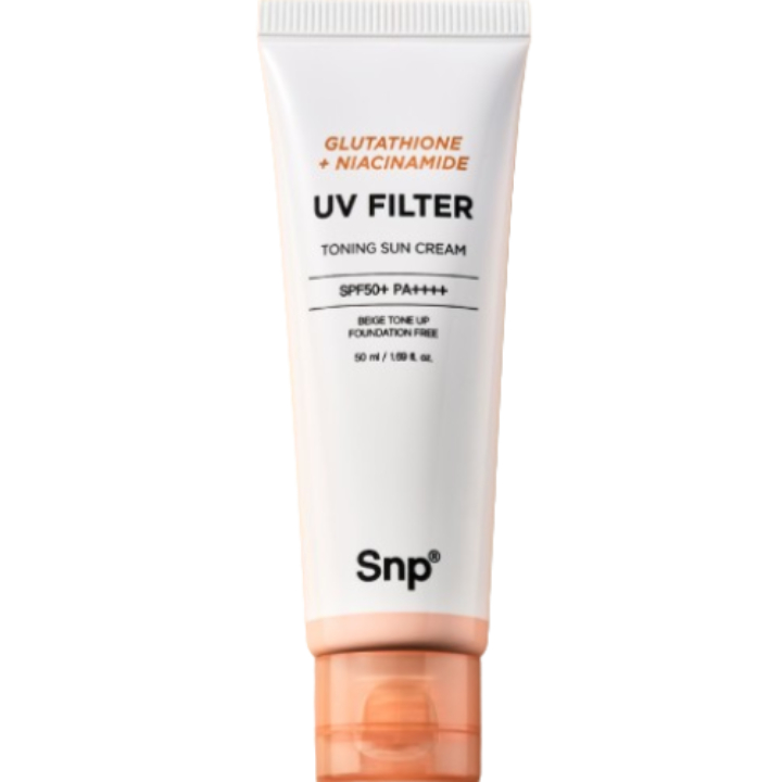 谷胱甘肽烟酰胺 UV 过滤防晒乳霜 [SPF50+/PA++++]