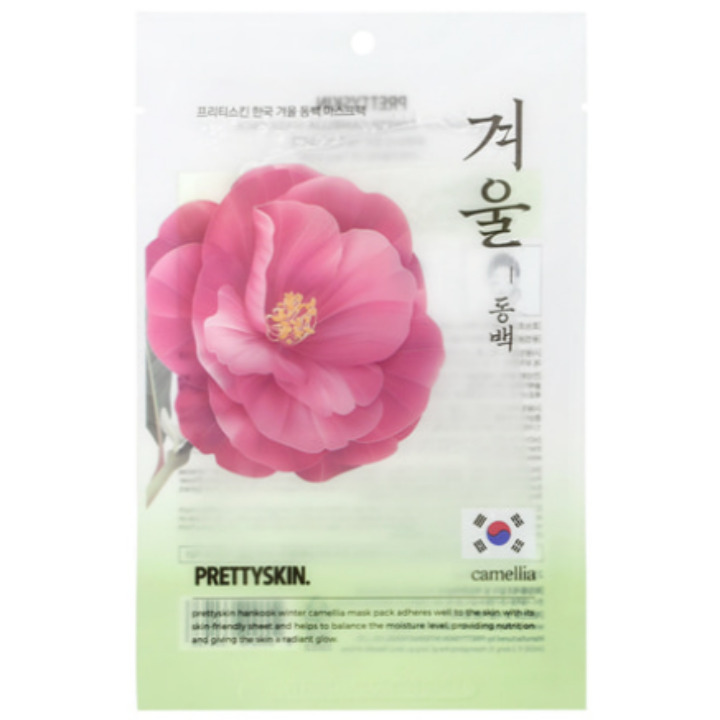 [PRETTYSKIN] HANKOOK WINTER CAMELLIA MASK PACK