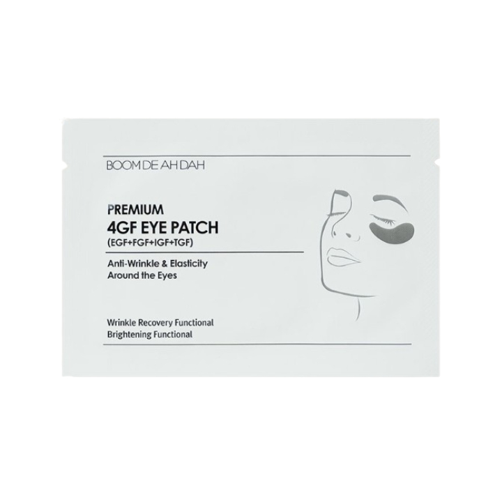 プレミアム4GFアイパッチBOOM DE AH DAH 20枚　パック韓国コスメ Qoo10] BOOM DE AH DAH Premium 4GF アイパッチ, 2 : スキンケア