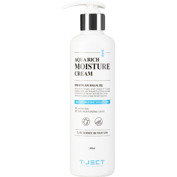 T·JECT AQUA RICH MOISTURE CREAM Ingredients
