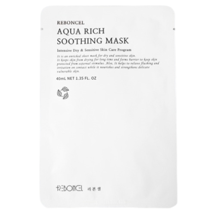 Reboncel Aqua Rich Soothing Mask 40ml (1 sheet)