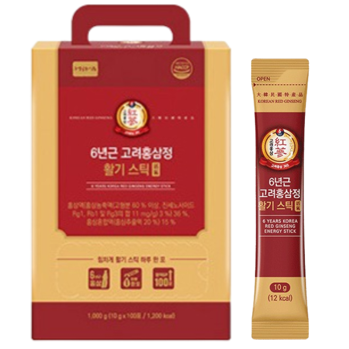 6년근 고려홍삼정 활기스틱
