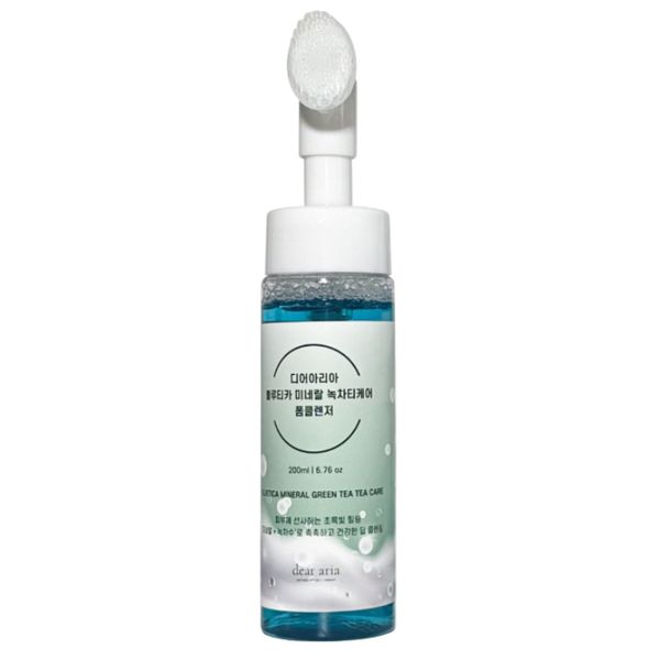 矿物绿茶玉露洁面泡沫