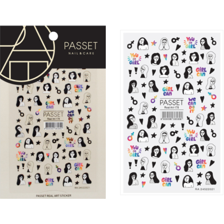 PASSET REAL ART STICKER [178] | Ingredients & Benefits