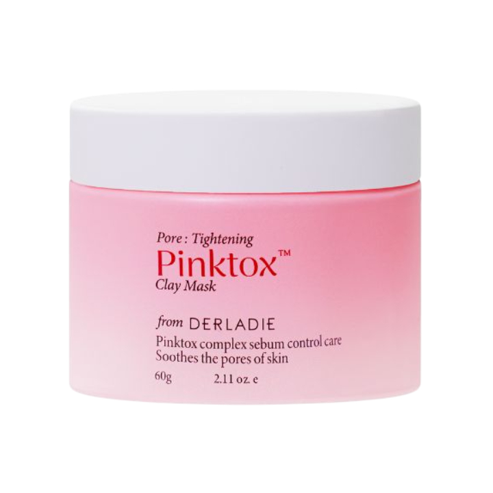 女士 粉红毒素毛孔紧致泥面膜