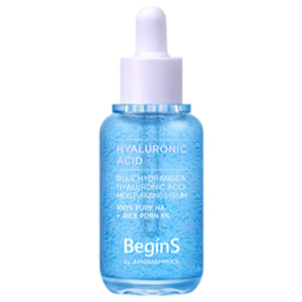 蓝绣球花玻尿酸保湿精华液