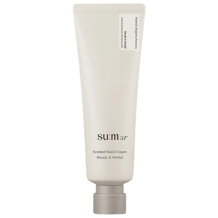 SUM37 Scented Hand Cream Woody & Herbal Ingredients