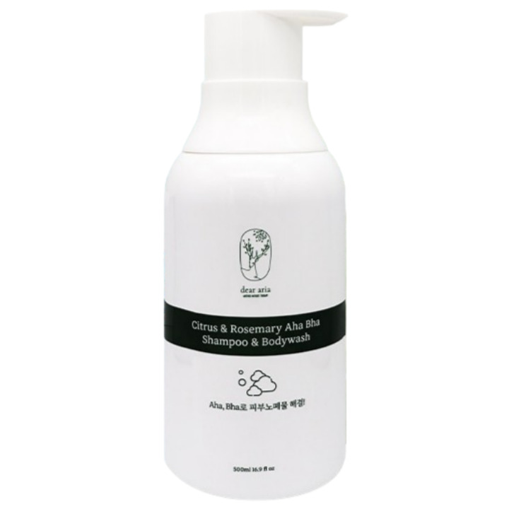 柑橘迷迭香阿哈巴哈洗发沐浴露