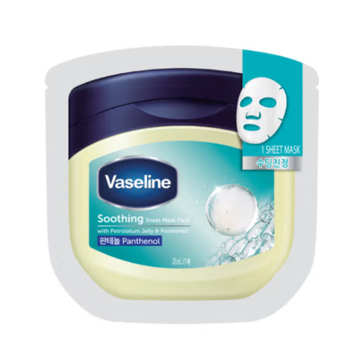 Vaseline Soothing Sheet Mask Pack Ingredients