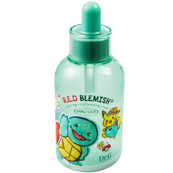 Serum R Pokemon Dr.G Pokémon Edition Red Blemish Clear Hyaluronic Acid Soothing Serum ...