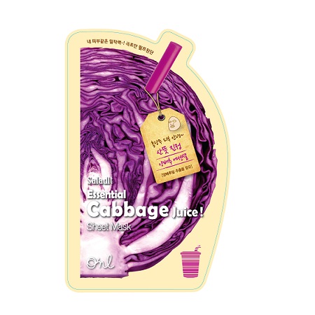 Saladit Essential Cabbage Juice Sheet Mask
