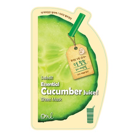 Saladit Essential Dưa chuột Juice Sheet Mask