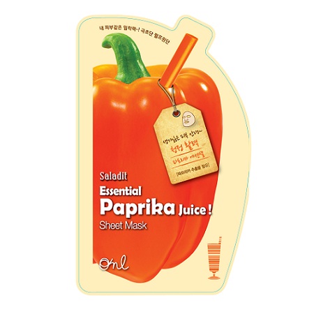 Saladit Essential Paprika Juice Sheet Mask