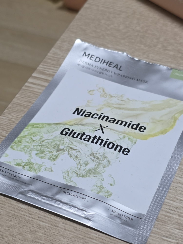 mediheal niacinamide and glutathione MEDIHEAL Derma Synergy Wrapping Mask [Niacinamide X Glutathione] Reviews