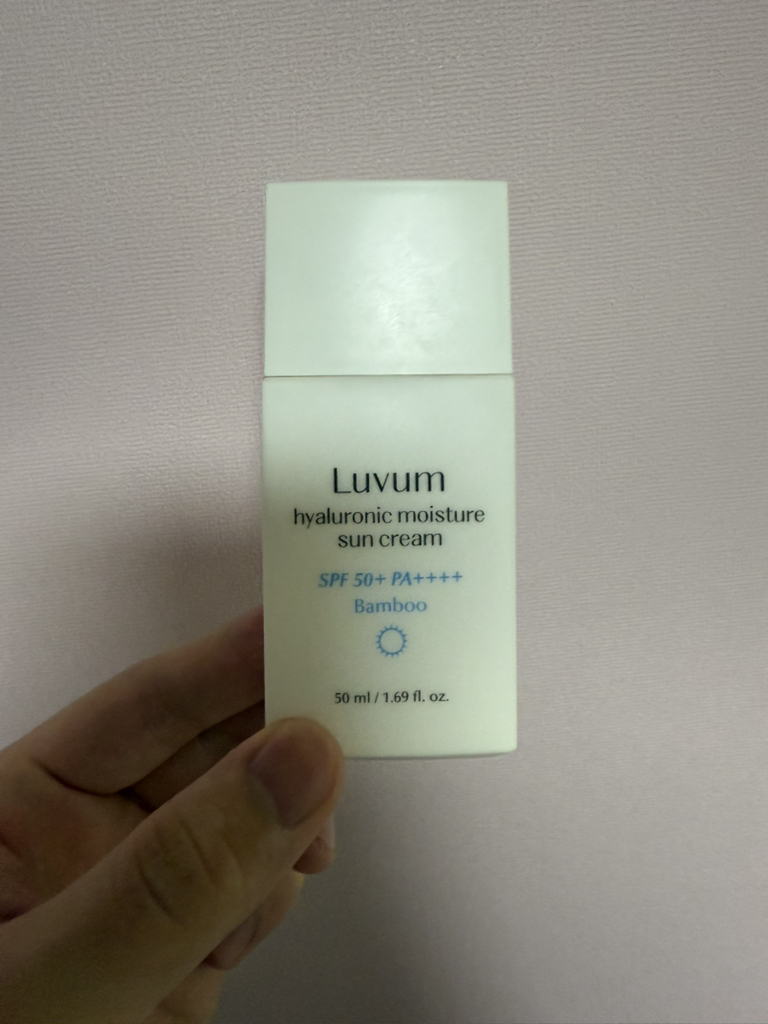 Luvum Bamboo Hyaluronic Acid Moisture Sun Cream [SPF50+/PA++++] review image