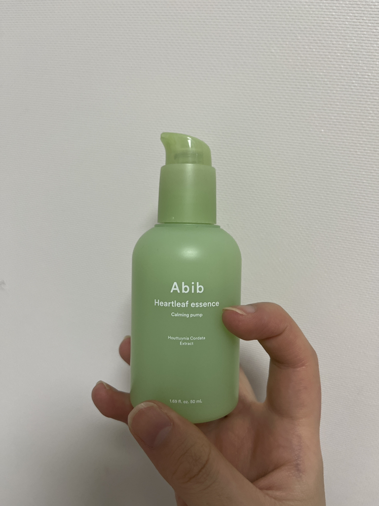 Abib Heartleaf essence Calming pump review image
