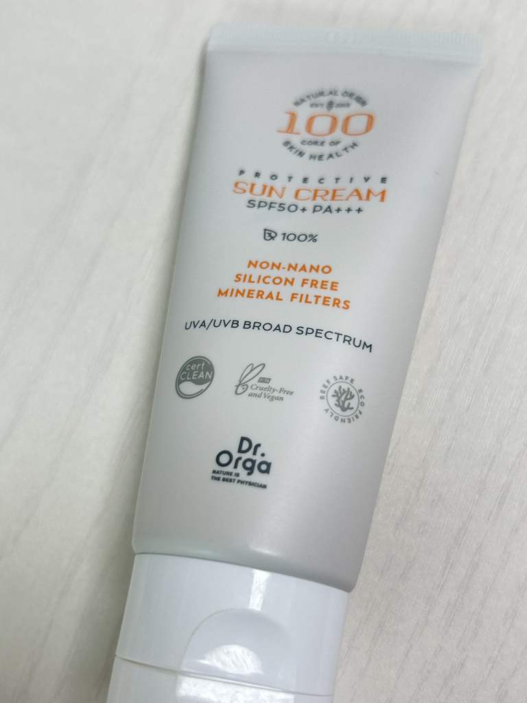 닥터올가 (Dr.Orga) 100 무기자차 선크림 [SPF50+/PA+++] review image