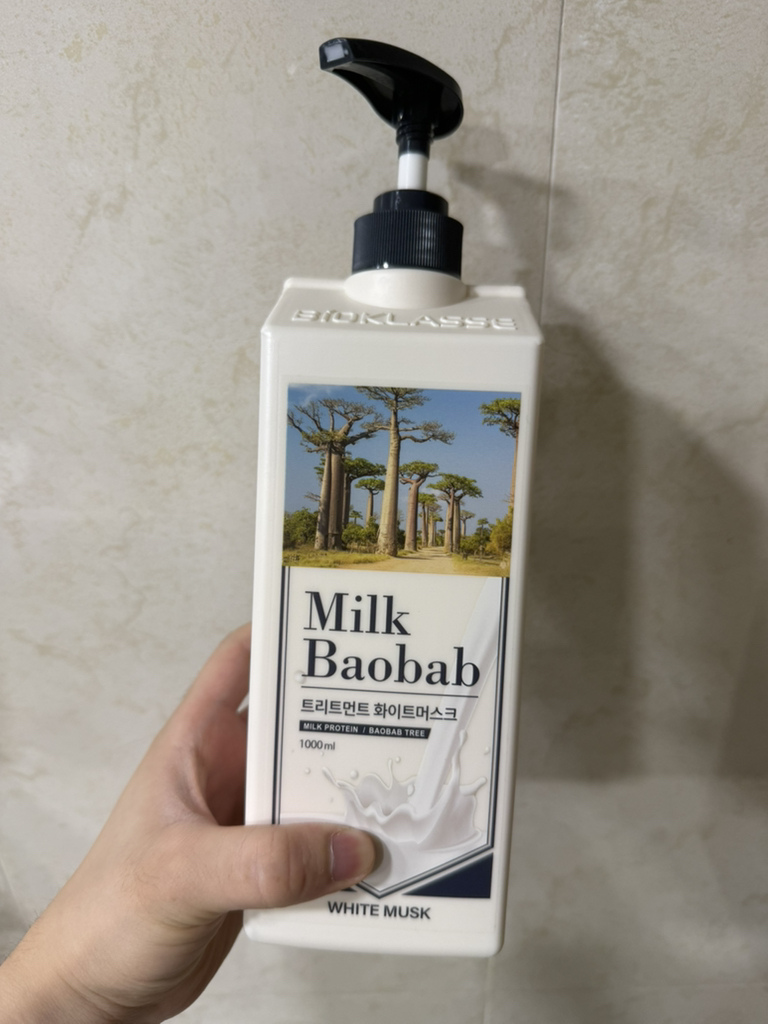 밀크바오밥 (MilkBaobab) 오리지널 트리트먼트 [화이트머스크] review image