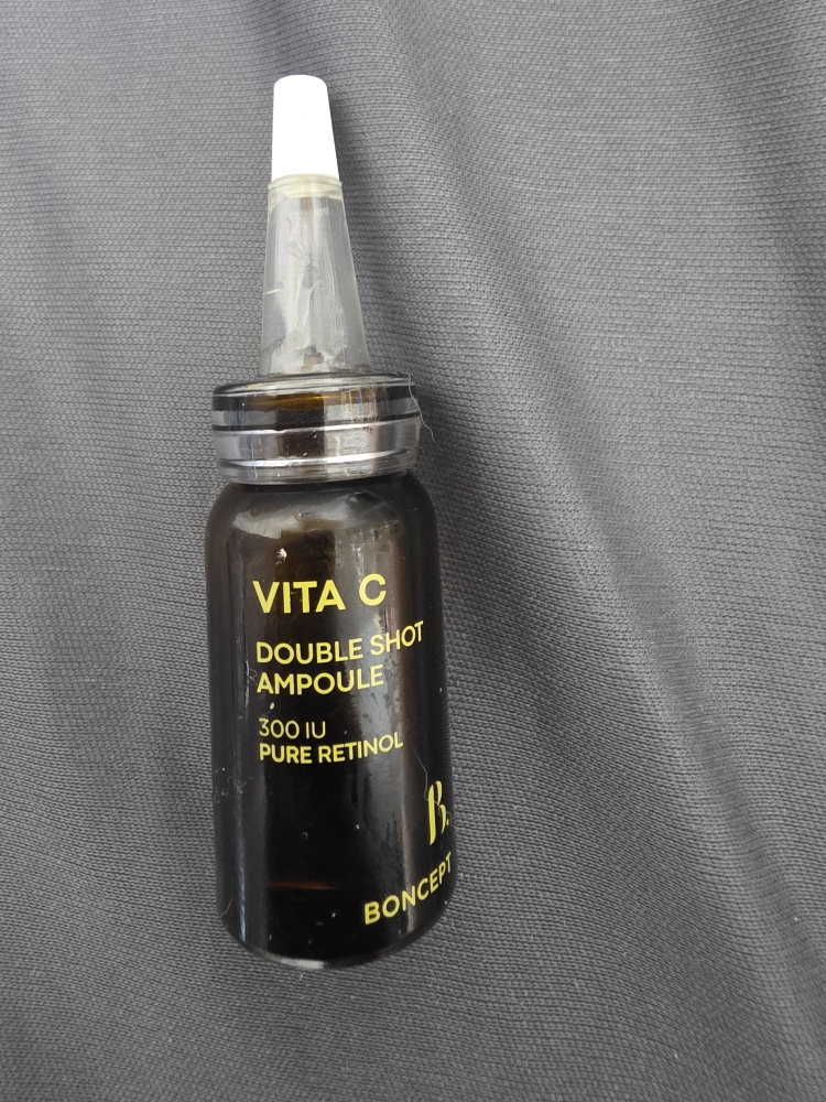 维他命C冻干双重浓缩安瓶套装的真实用户使用照片