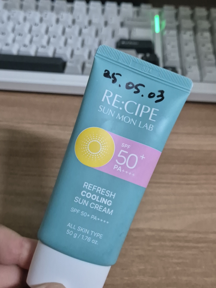 レシピ選択ラボ 日焼け止め[SPF50+/PA++++][リフレッシュクーリング] クチコミ画像