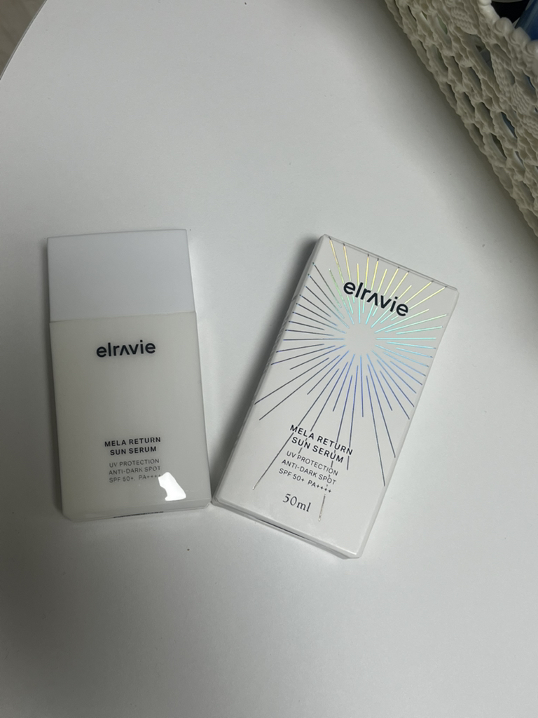 엘라비에코스메틱 (elraviecosmetic) 멜라 리턴 선세럼 [SPF50+/PA++++] review image