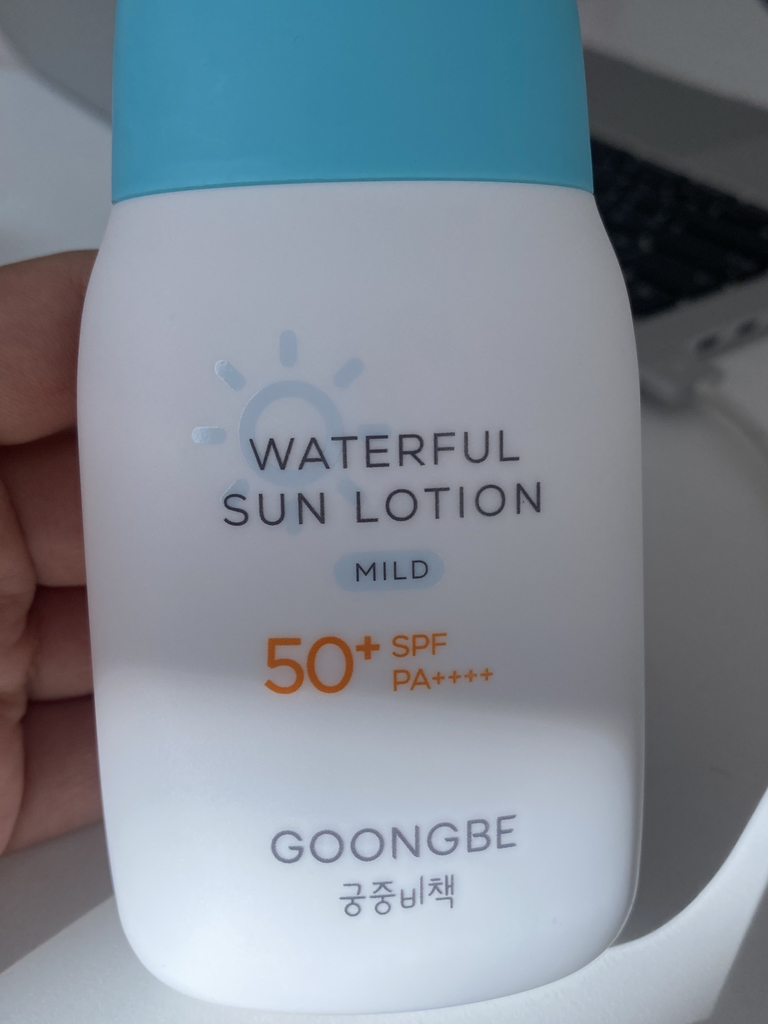 궁중비책 (GOONGBE) 워터풀 선로션 마일드 [SPF50+/PA++++] review image