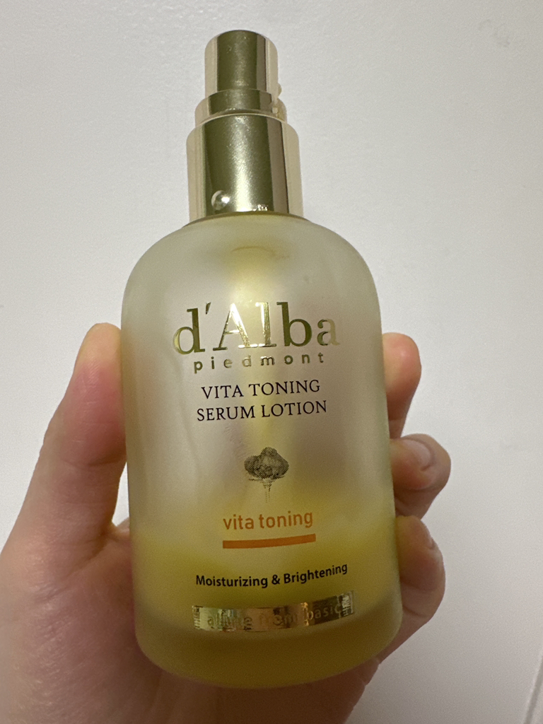 달바 (d'Alba) 비타 토닝 세럼 로션 review image