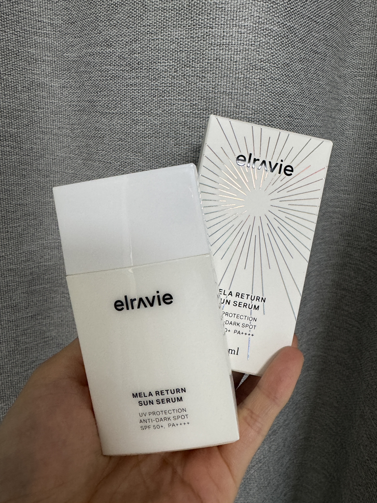 엘라비에코스메틱 (elraviecosmetic) 멜라 리턴 선세럼 [SPF50+/PA++++] review image