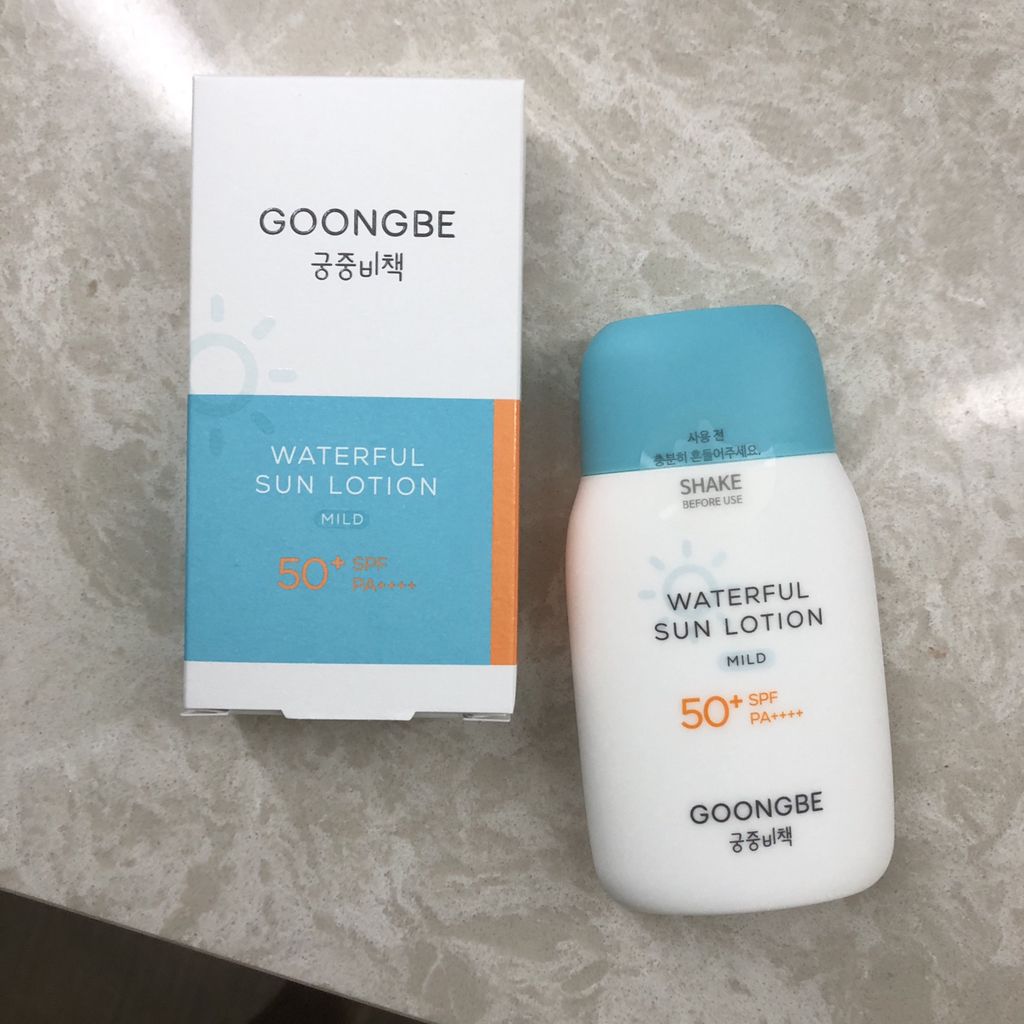 궁중비책 (GOONGBE) 워터풀 선로션 마일드 [SPF50+/PA++++] review image
