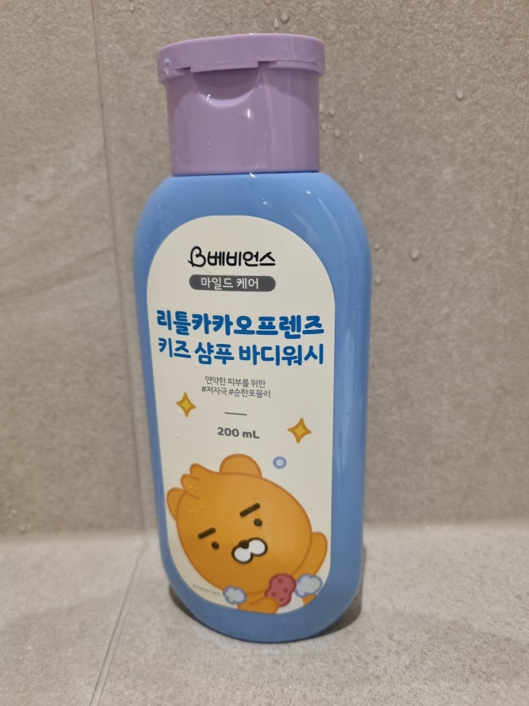 베비언스 (Babience) 리틀프렌즈 키즈 샴푸 바디워시 [마일드 케어] review image