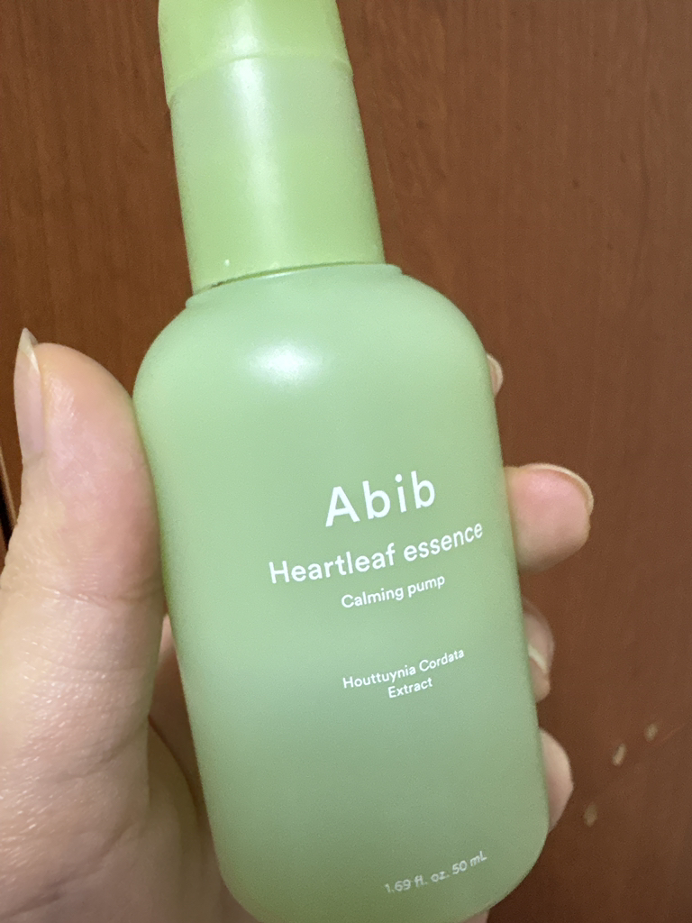 Abib Heartleaf essence Calming pump review image