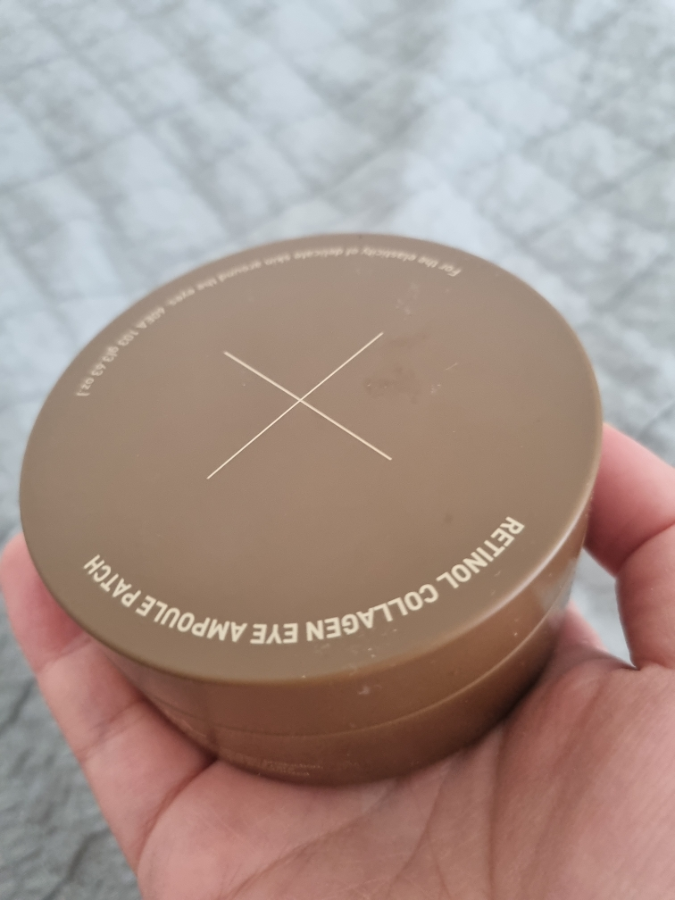 视黄醇胶原蛋白眼部安瓿贴的真实用户使用照片