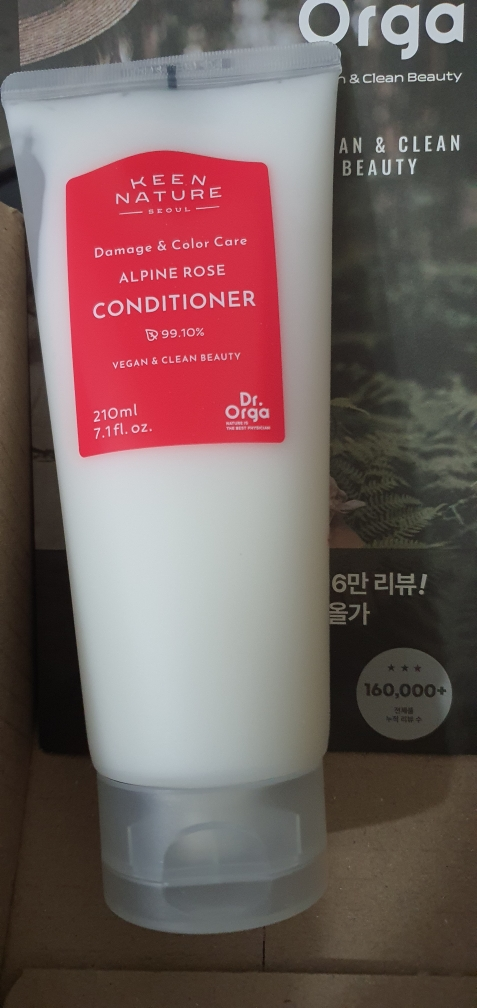 Dr.Orga 损伤&色彩护理 高山玫瑰 严重受损 无硅 蛋白质 护发素 common.review image