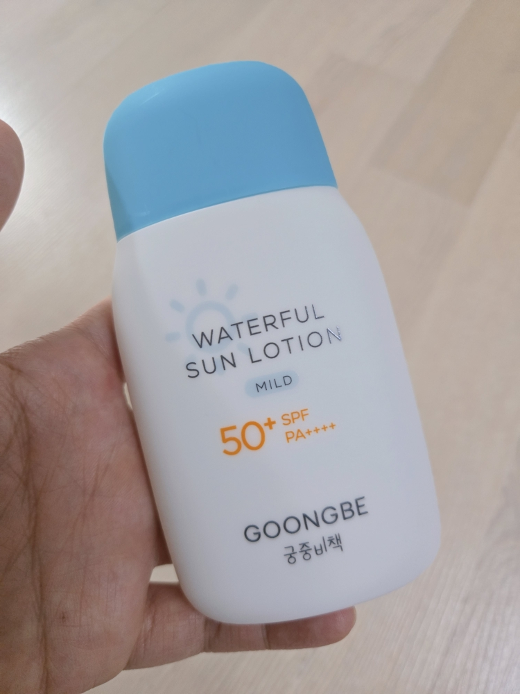 궁중비책 (GOONGBE) 워터풀 선로션 마일드 [SPF50+/PA++++] review image