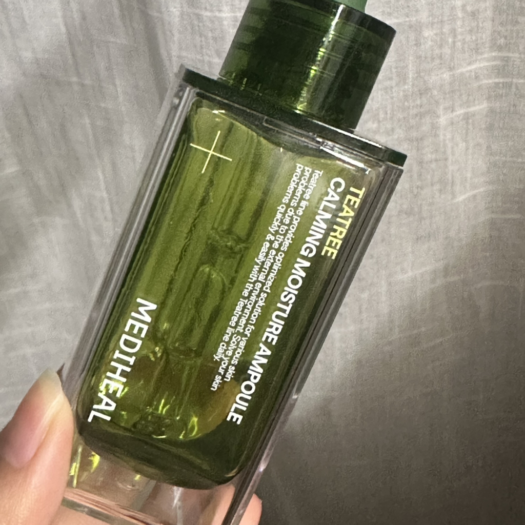 Real user review photo of TEATREE CALMING MOISTURE AMPOULE