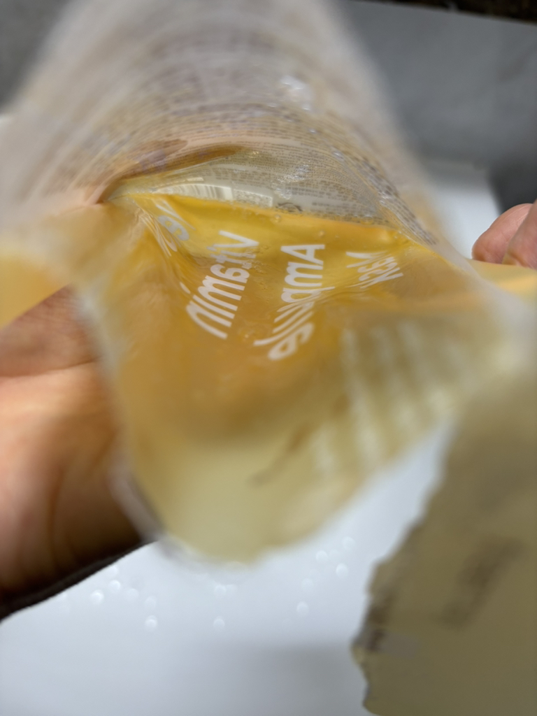 Real user review photo of Yellow Vitamin Ampoule Mask