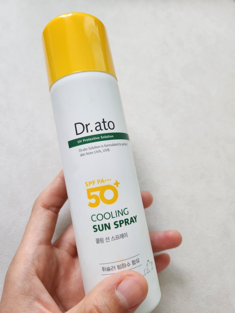 닥터아토 (Dr.ato) 저자극 쿨링 뿌리는 선 스프레이 [SPF50+/PA+++] review image