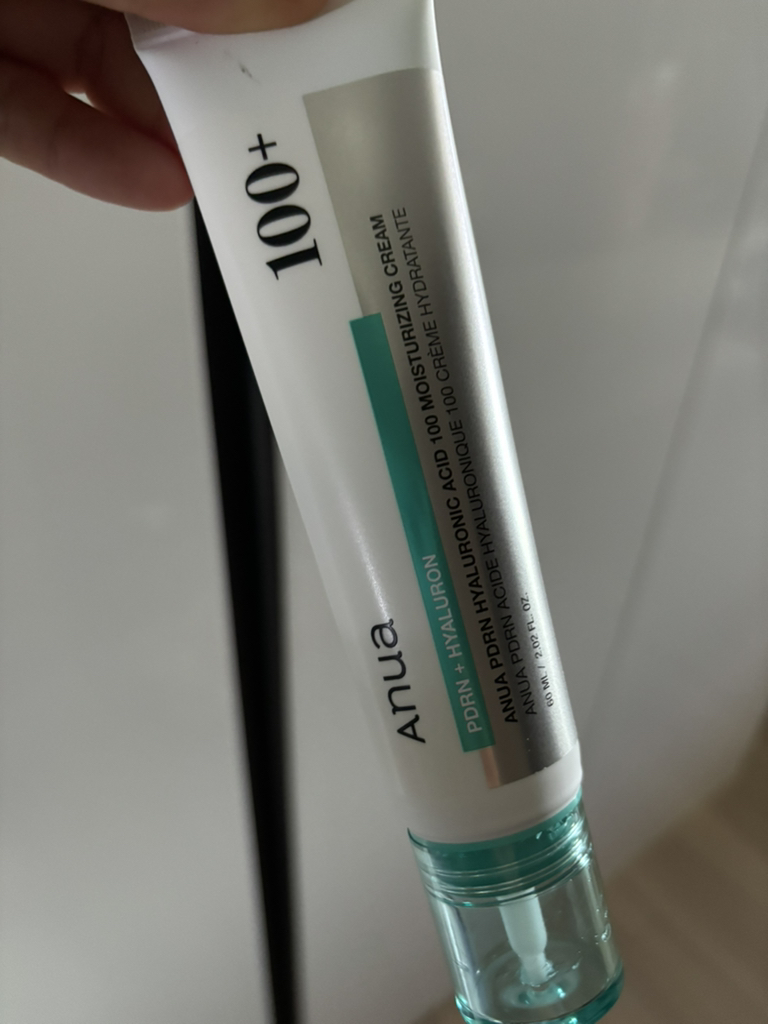 Real user review photo of PDRN HYALURONIC ACID 100 MOISTURIZING CREAM
