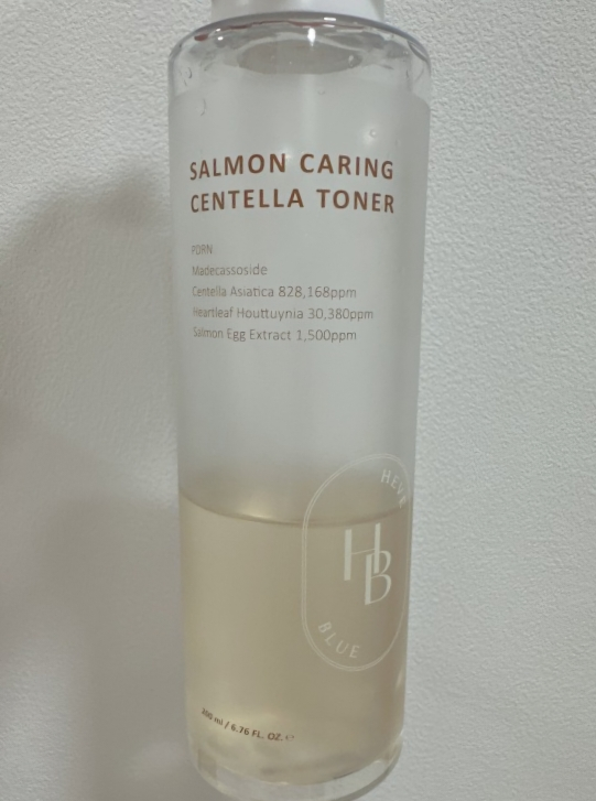 三文鱼修护芝麻叶爽肤水的真实用户使用照片