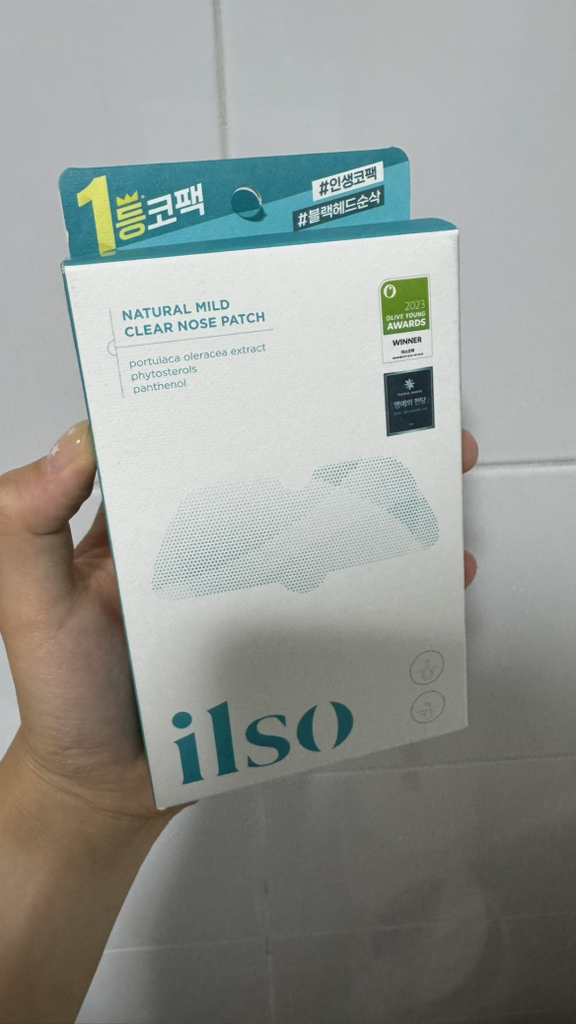 Real user review photo of NATURAL MILD CLEAR NOSE PATCH